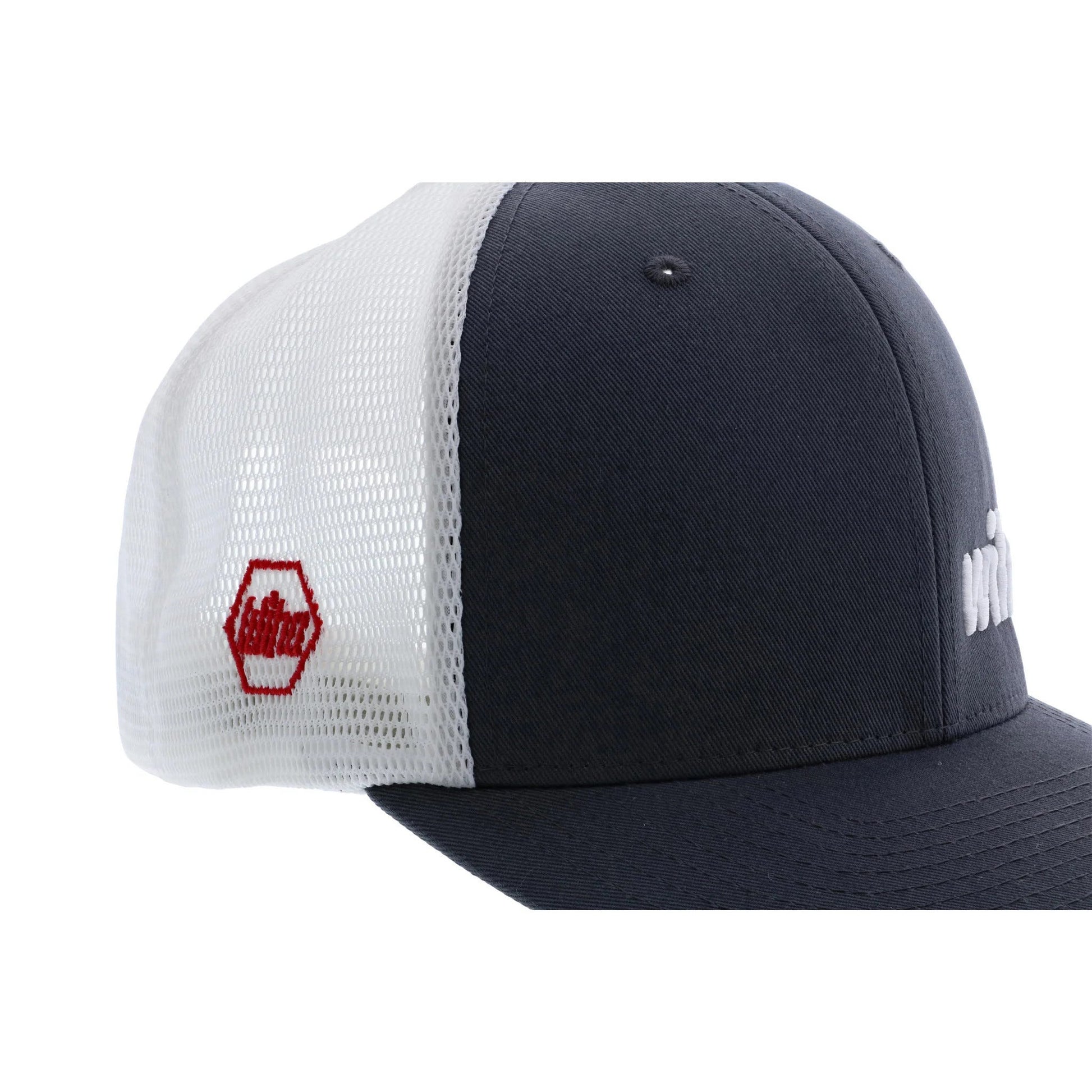 Wiha 91613 Trucker Hat, Black/White