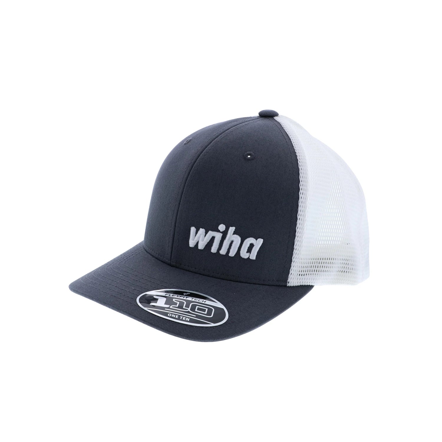 Wiha 91613 Trucker Hat, Black/White