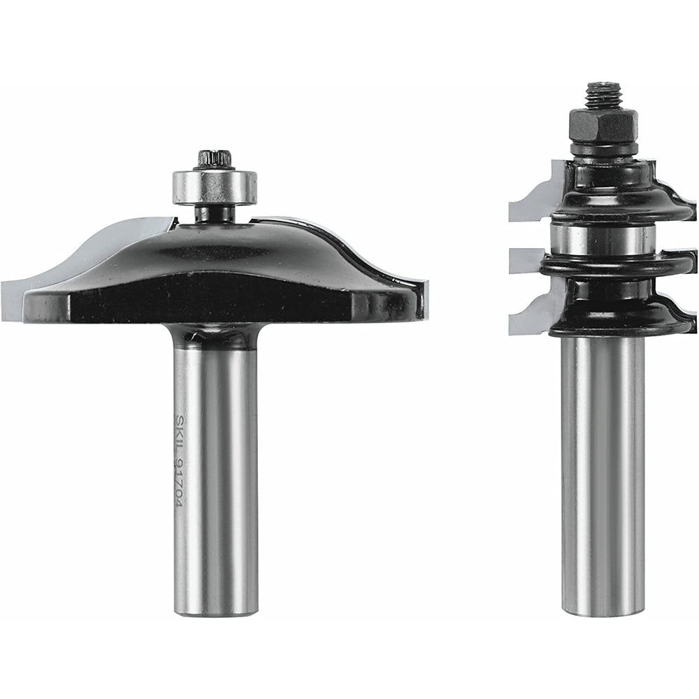 SKIL 91704 Ogee Stile & Rail Router Bit Set