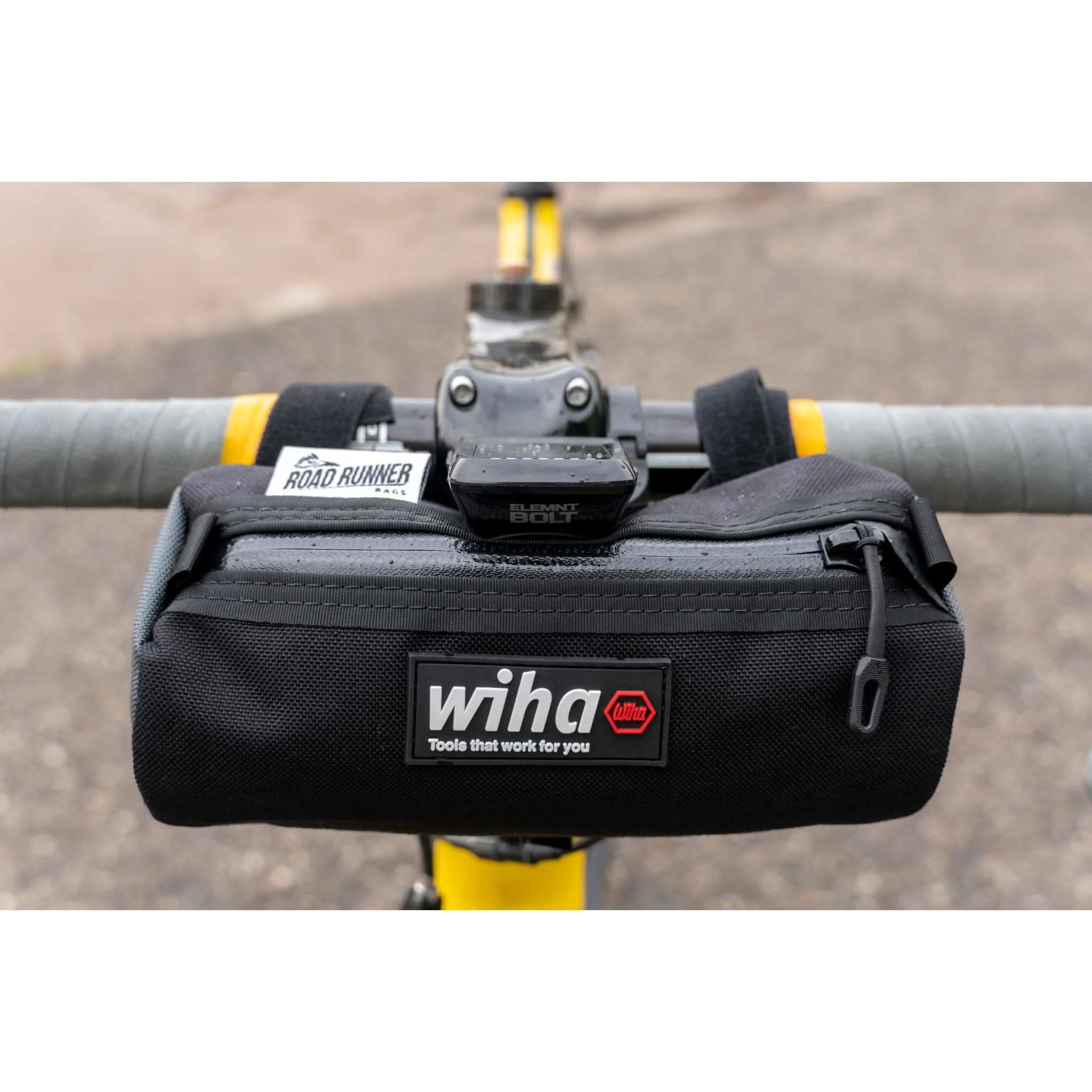 Wiha 91801 14-Piece Stubby Bike Repair Multi-Driver Set w/ Road Runner Burrito Bag