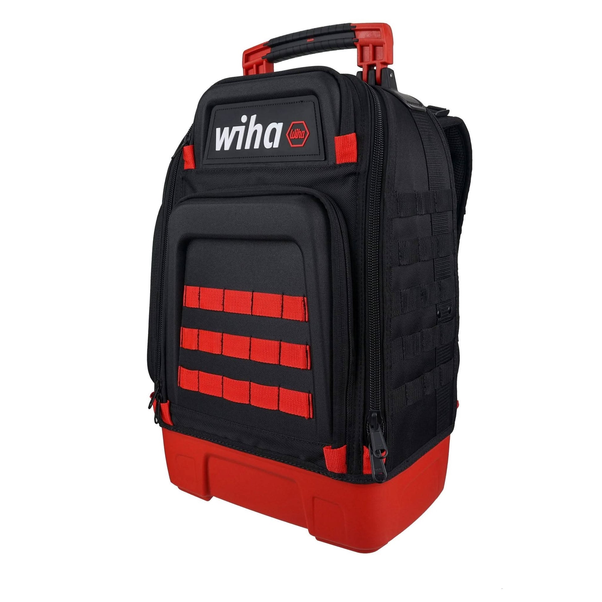 Wiha 91869 Heavy-Duty Tool Hauler Backpack with 7-Piece TerminatorBlue 2 in. Impact Bit Set