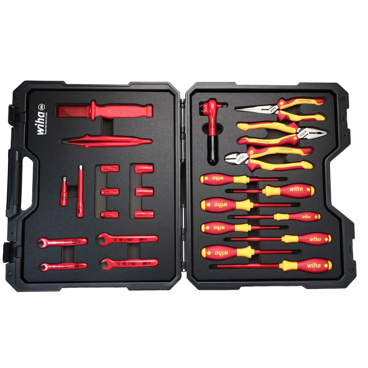 Wiha 91890 26-Piece Insulated Hybrid & EV Essentials Tool Kit