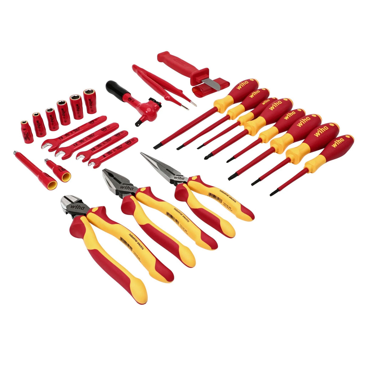 Wiha 91890 26-Piece Insulated Hybrid & EV Essentials Tool Kit