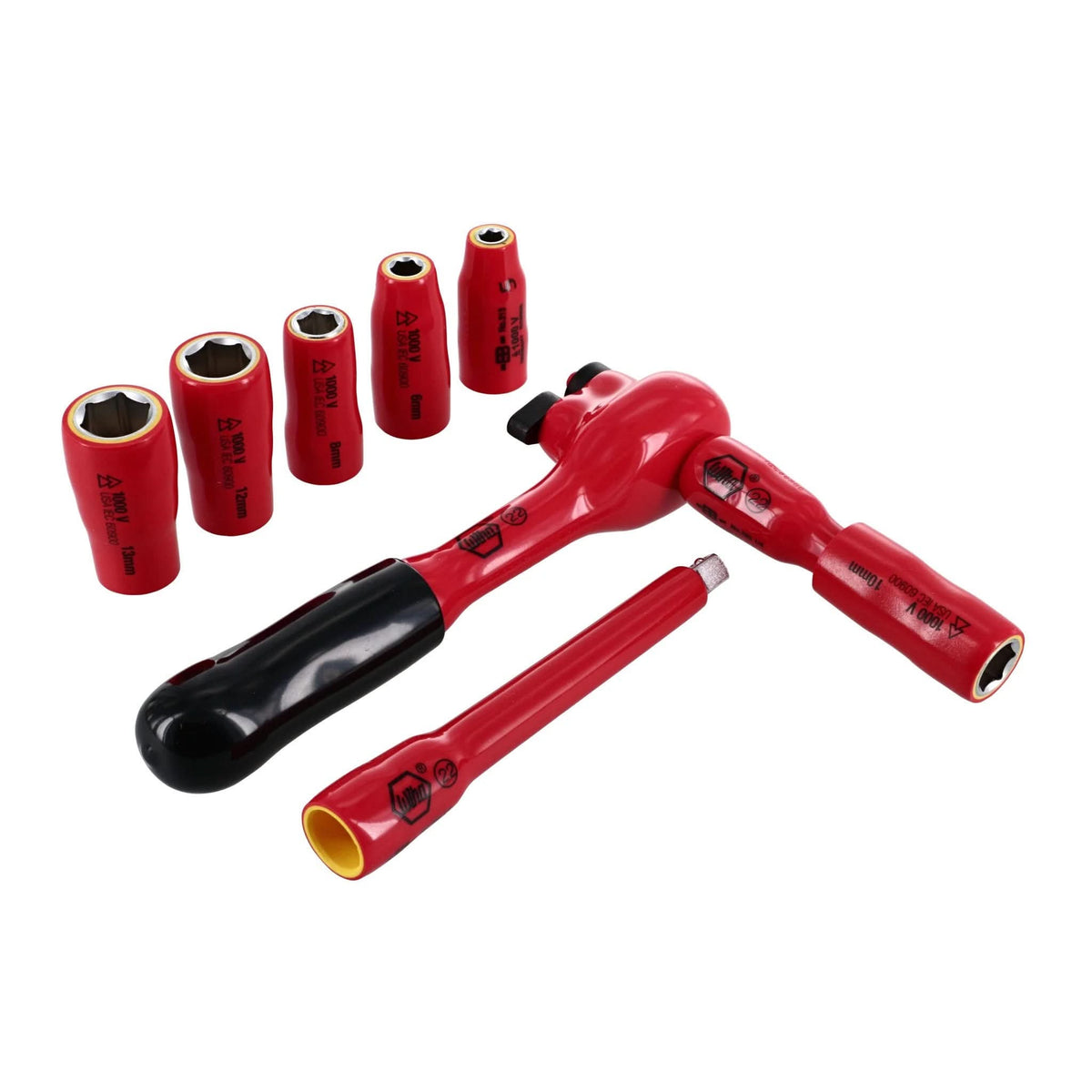 Wiha 91890 26-Piece Insulated Hybrid & EV Essentials Tool Kit