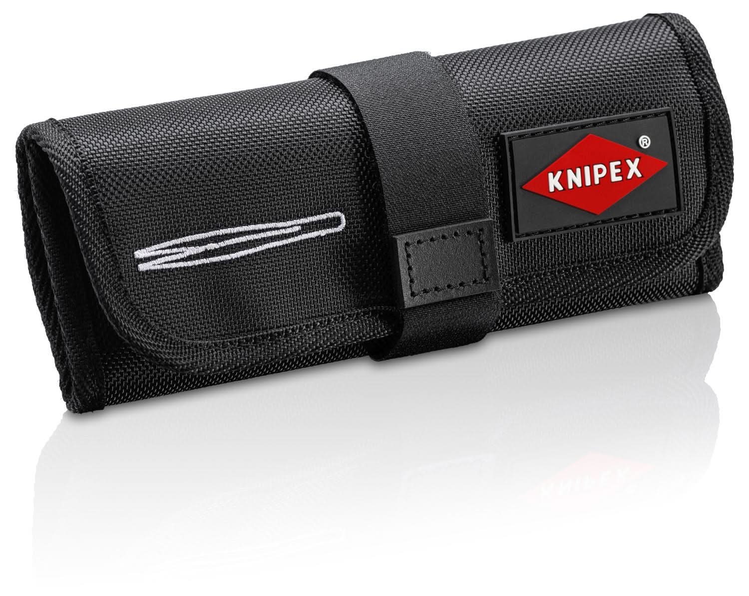 Knipex 92 00 02 5 Pc Premium Stainless Steel Tweezer Set in a Tool Roll