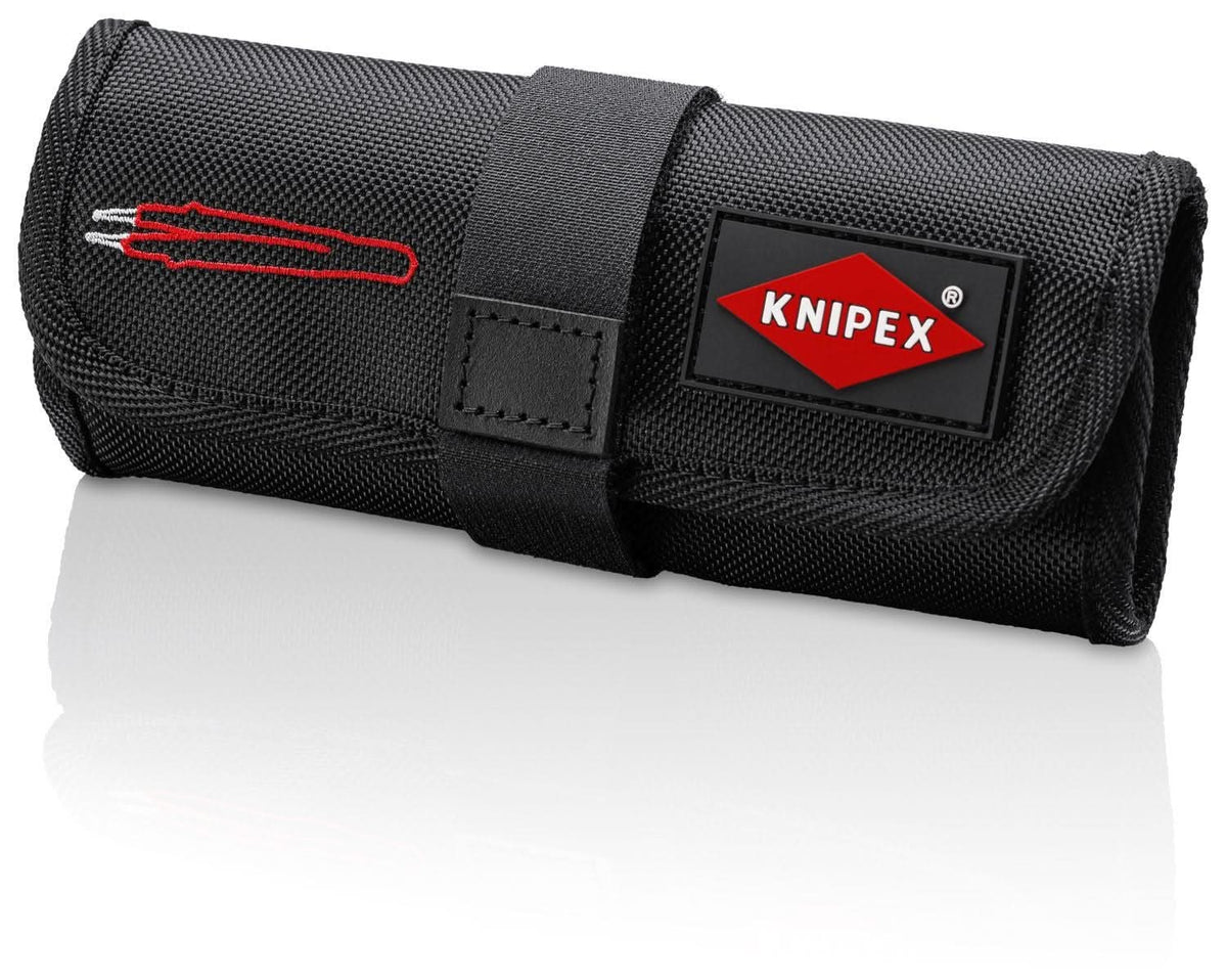 Knipex 92 00 04 5 Pc Stainless Steel Tweezer Set in a Tool Roll-1000V Insulated