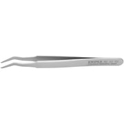 Knipex 92 01 02 Premium Stainless Steel Positioning Tweezers-35&deg;Angled-SMD
