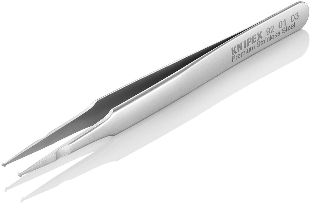 Knipex 92 01 03 Premium Stainless Steel Positioning Tweezers-SMD