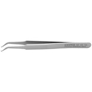 Knipex 92 01 04 Premium Stainless Steel Positioning Tweezers-45&deg;Angled-SMD