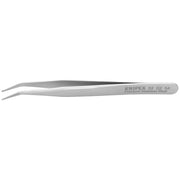 Knipex 92 02 54 Premium Stainless Steel Positioning Tweezers-45&deg;Angled-SMD