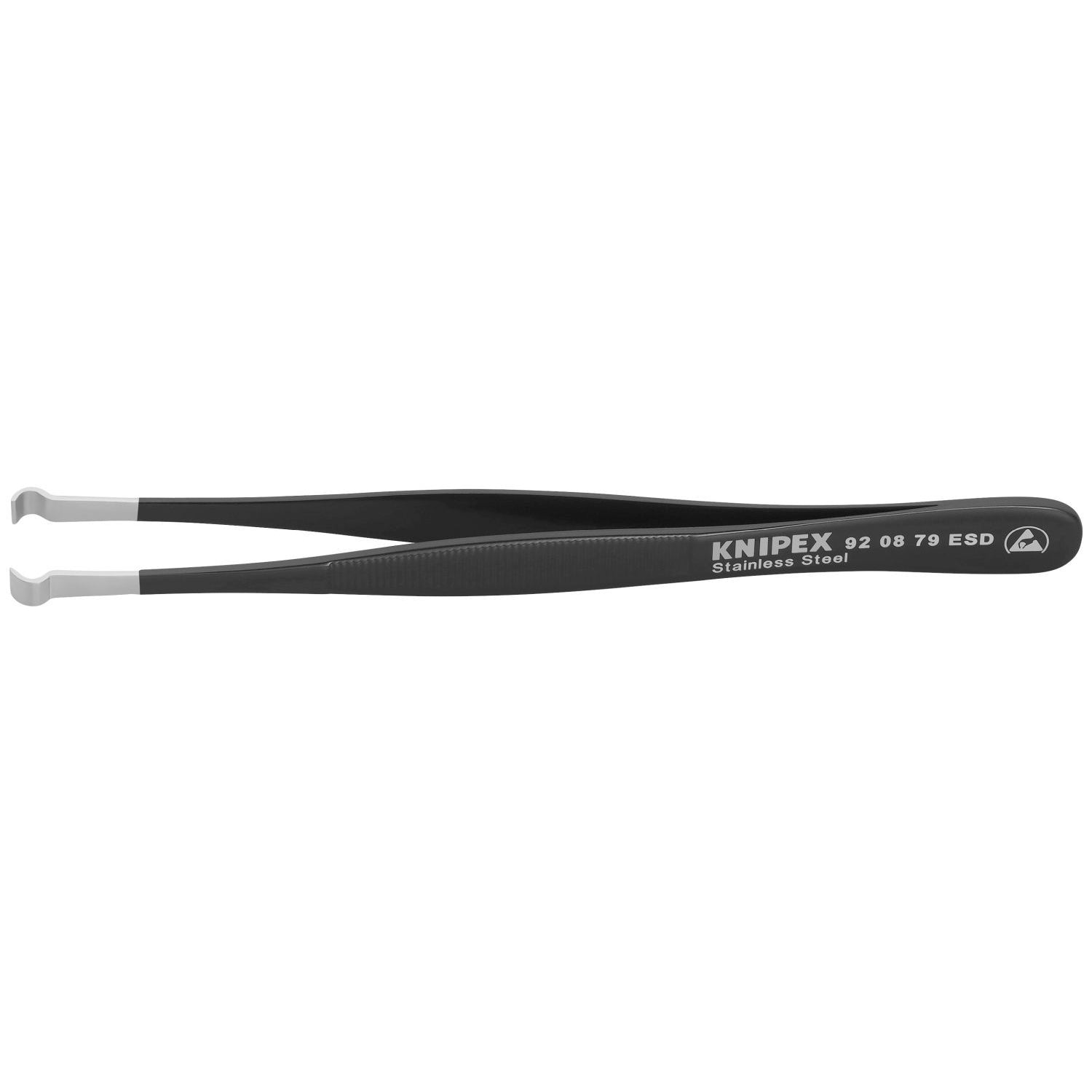 Knipex 92 08 79 ESD Stainless Steel Positioning Tweezers-ESD