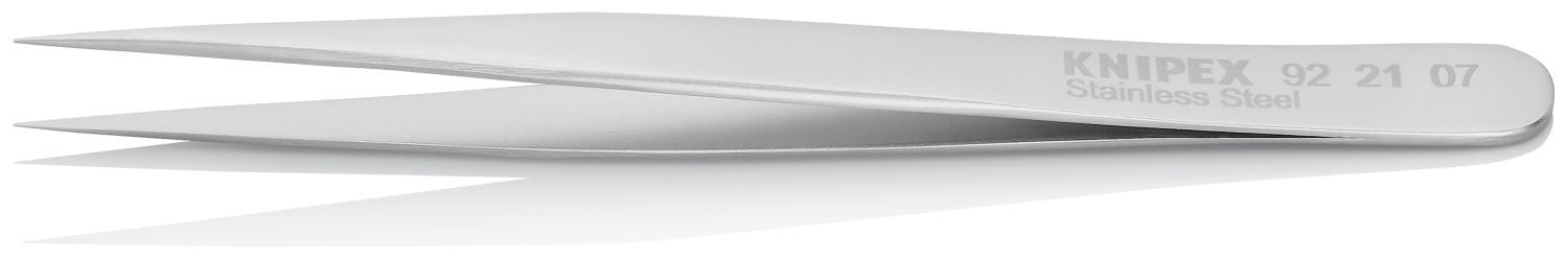 Knipex 92 21 07 Stainless Steel Gripping Tweezers-Needle Point Tips