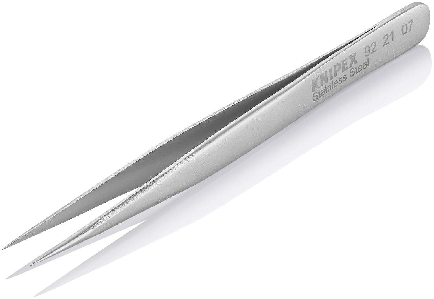 Knipex 92 21 07 Stainless Steel Gripping Tweezers-Needle Point Tips