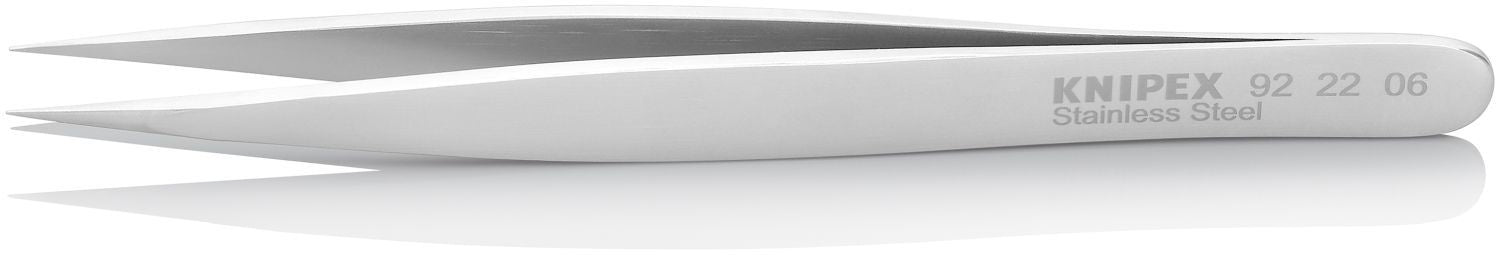 Knipex 92 22 06 Stainless Steel Gripping Tweezers-Needle Point Tips