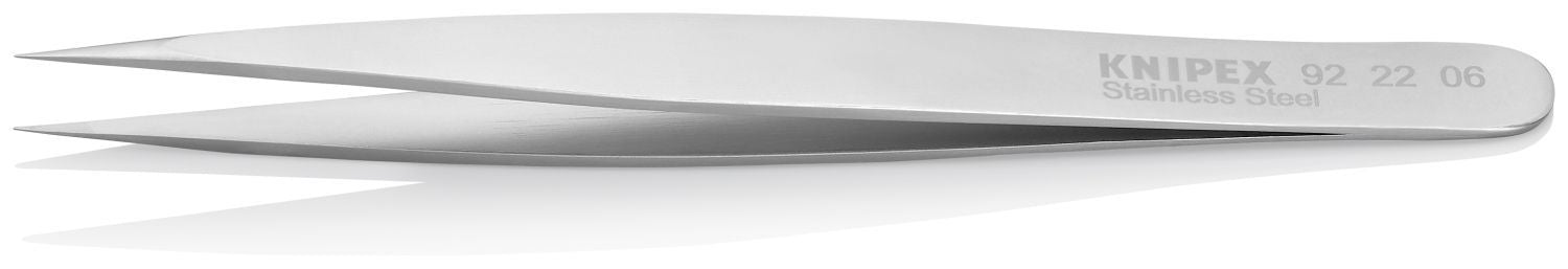 Knipex 92 22 06 Stainless Steel Gripping Tweezers-Needle Point Tips