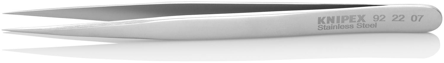 Knipex 92 22 07 Stainless Steel Gripping Tweezers-Needle Point Tips