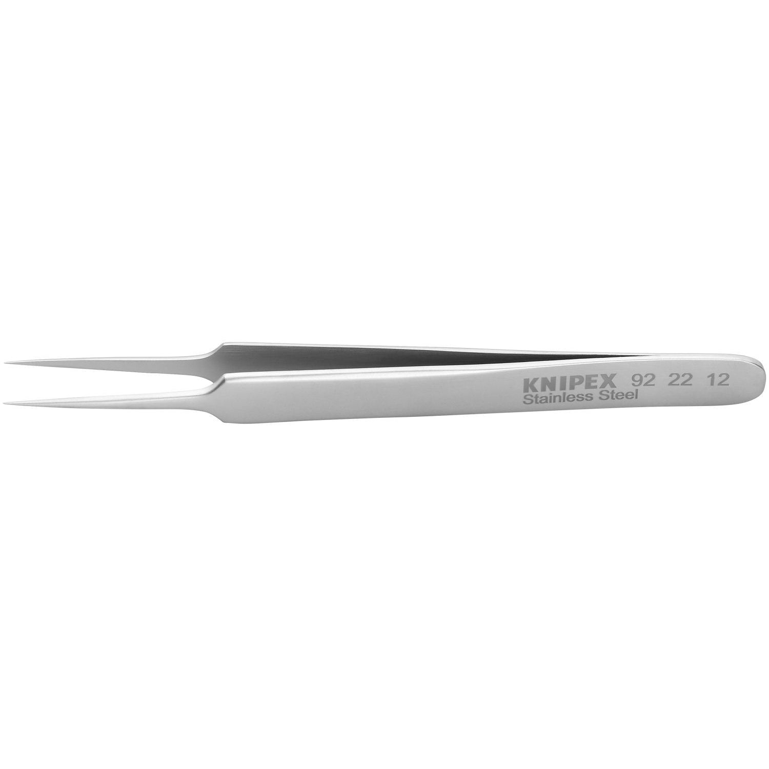 Knipex 92 22 12 Stainless Steel Gripping Tweezers-Needle Point Tips