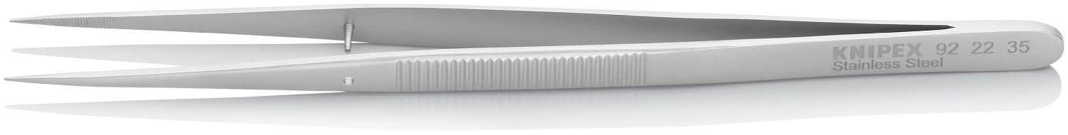 Knipex 92 22 35 Stainless Steel Gripping Tweezers-Pointed Tips
