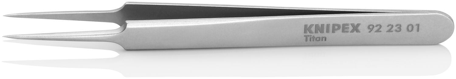 Knipex 92 23 01 Titanium Gripping Tweezers-Needle-Point Tips