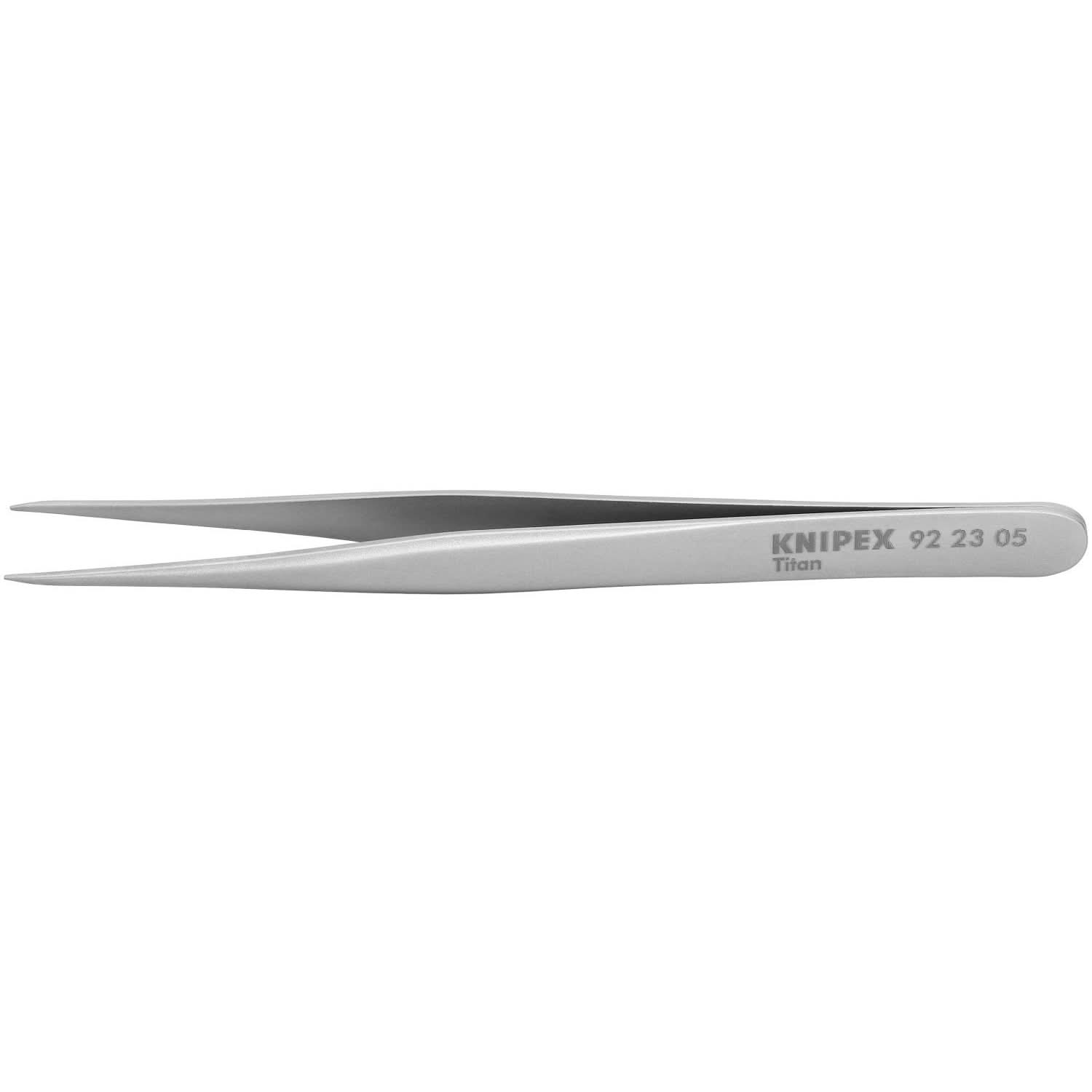 Knipex 92 23 05 Titanium Gripping Tweezers-Pointed Tips