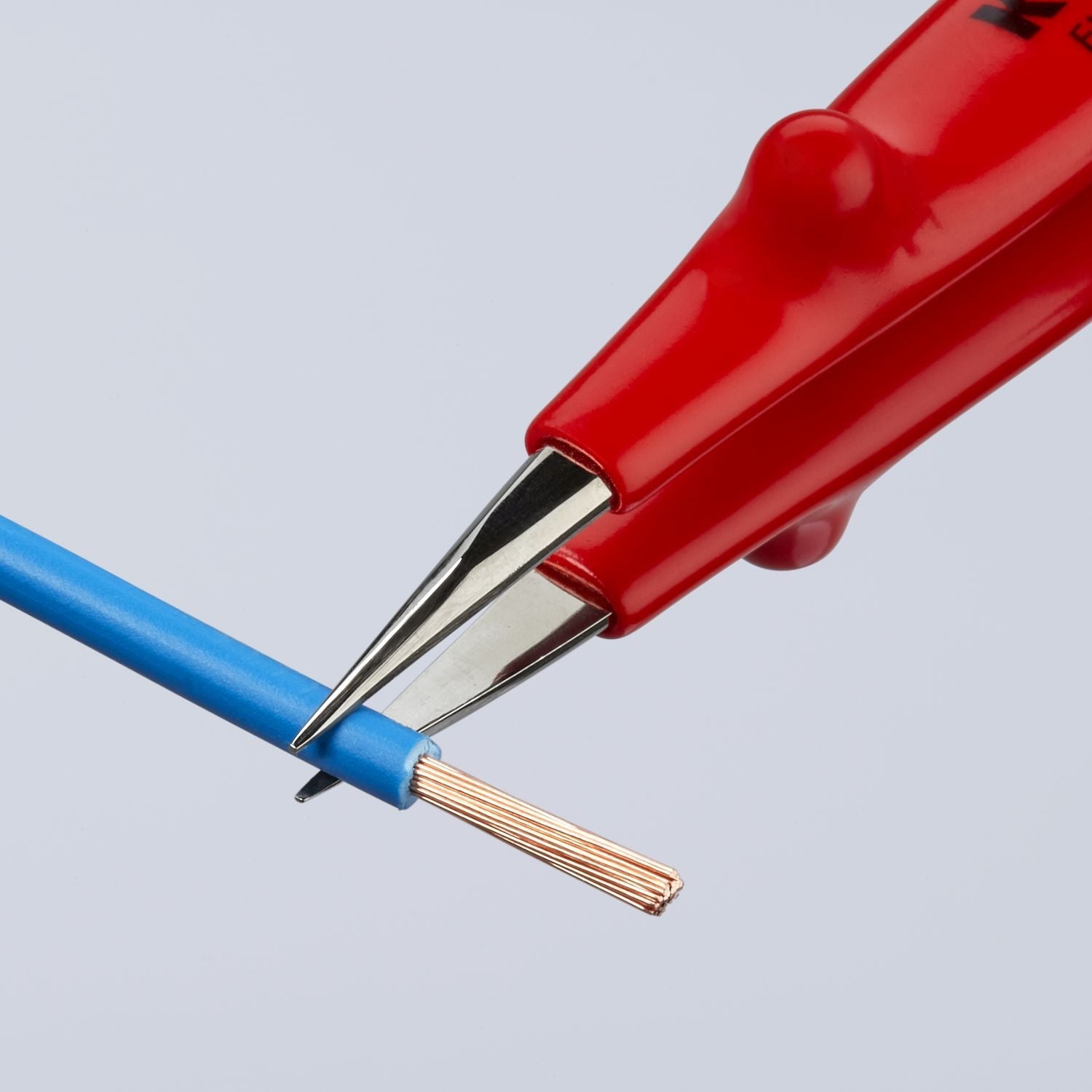 Knipex 92 27 61 Stainless Steel Gripping Tweezers-Pointed Tips-1000V Insulated