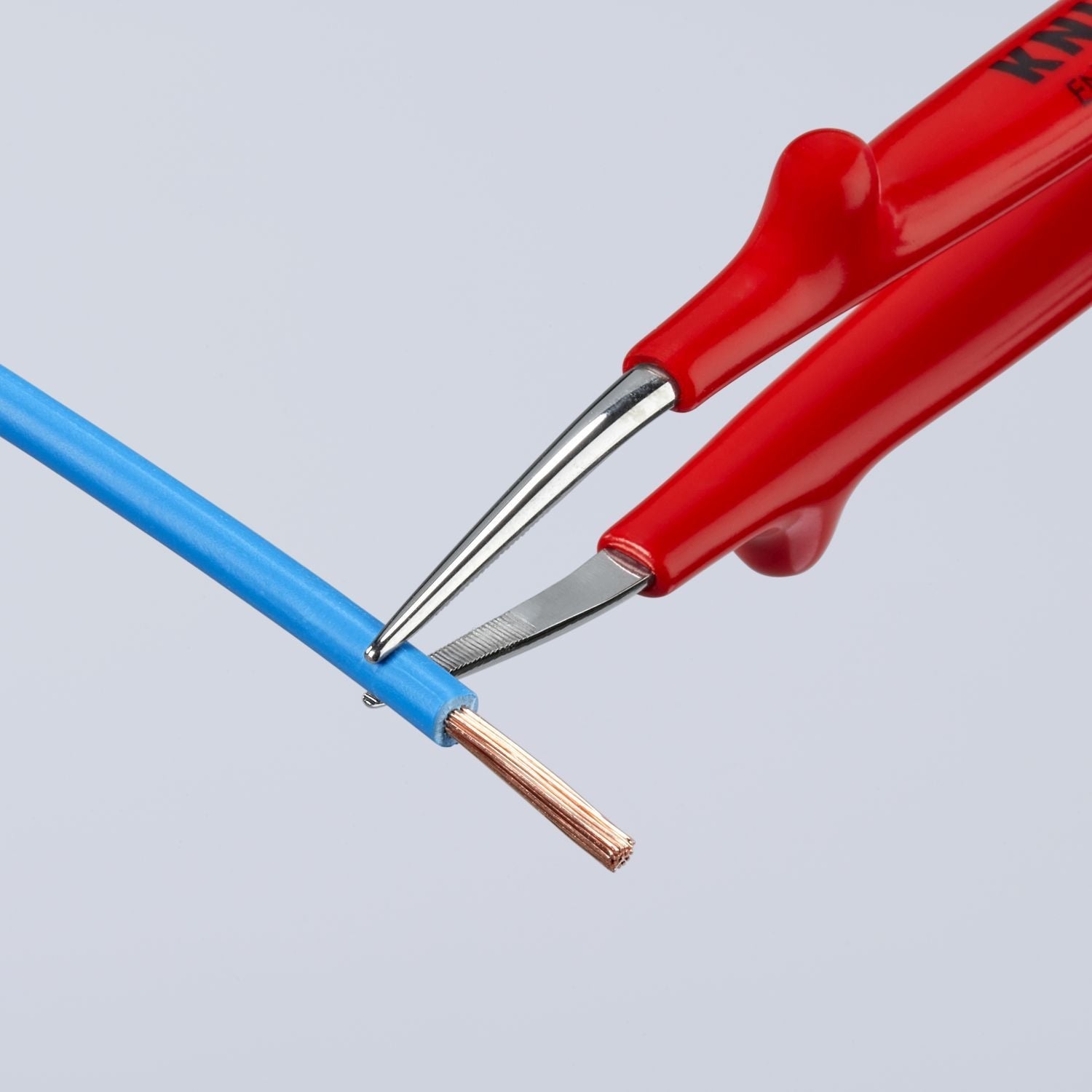 Knipex 92 27 62 Stainless Steel Gripping Tweezers-Pointed Tips-1000V Insulated