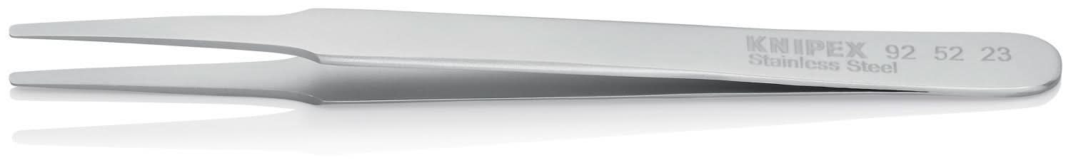 Knipex 92 52 23 Stainless Steel Gripping Tweezers-Blunt Tips