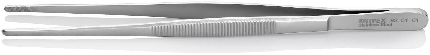 Knipex 92 61 01 Stainless Steel Gripping Tweezers-Blunt Tips