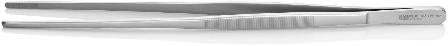 Knipex 92 61 02 Stainless Steel Gripping Tweezers-Blunt Tips