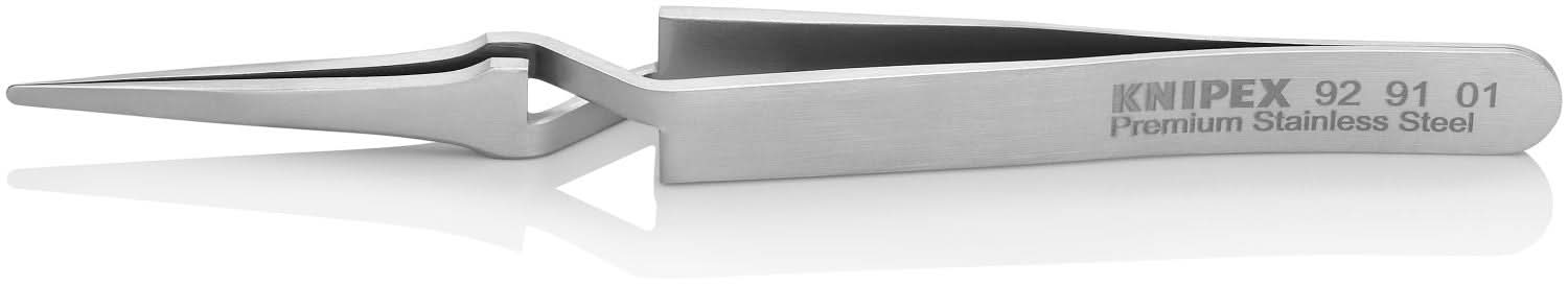 Knipex 92 91 01 Premium Stainless Steel Gripping Tweezers-Replaceable Tips