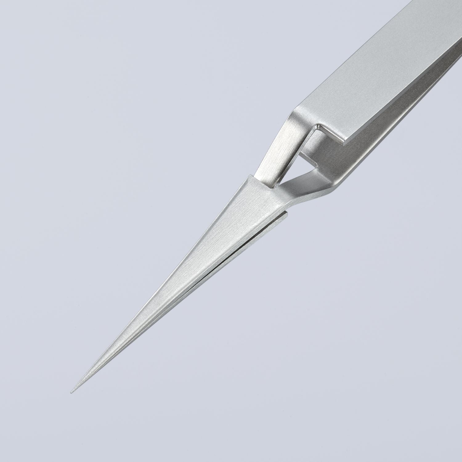 Knipex 92 91 02 Premium Stainless Steel Gripping Cross-Over Tweezers-Needle-Point Tips
