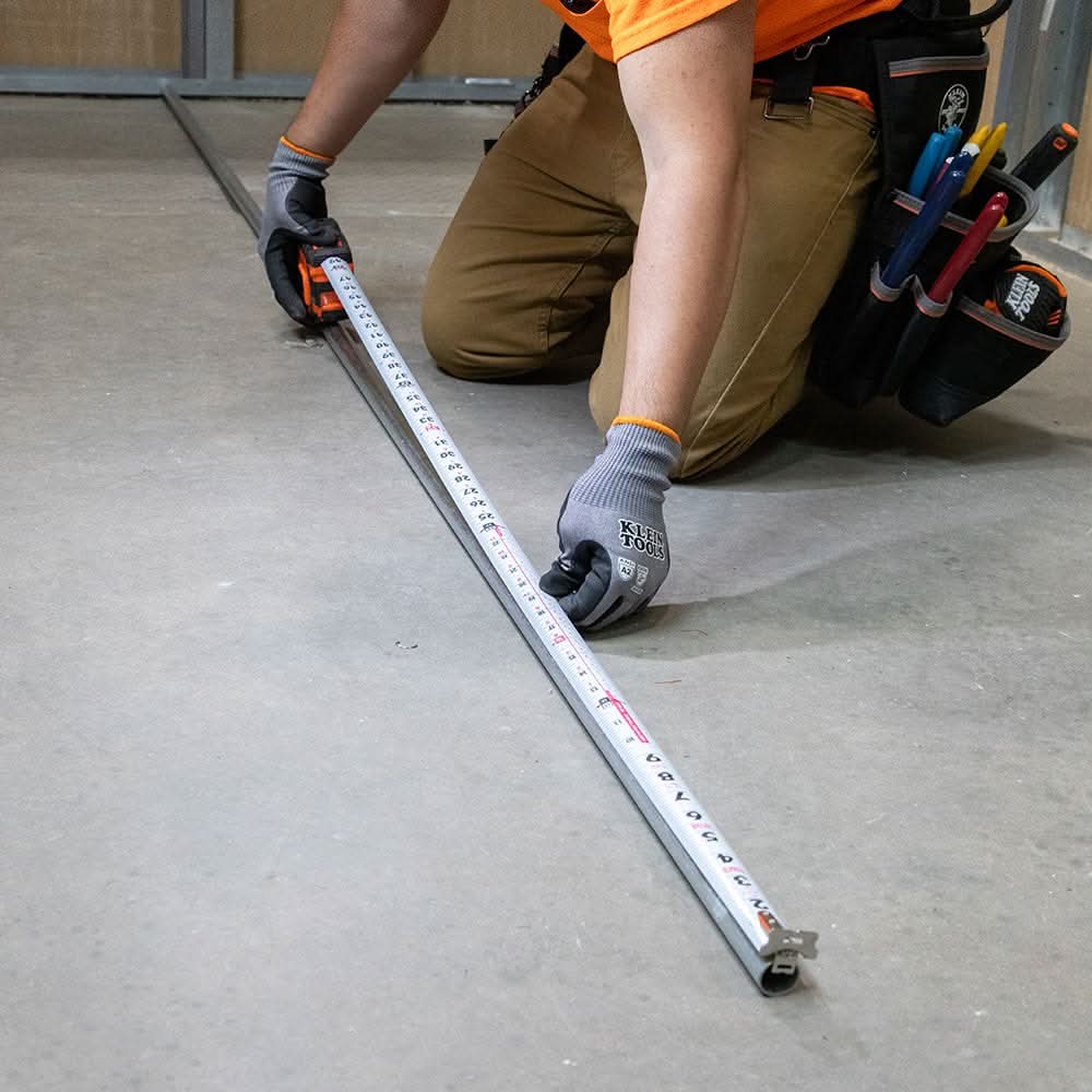 Klein Tools 9235 Magnetic Double Hook Tape Measure, 35 ft.