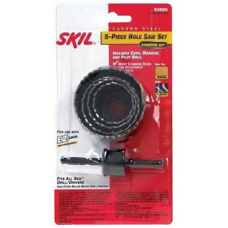SKIL 93005 5pc Hole Saw Set