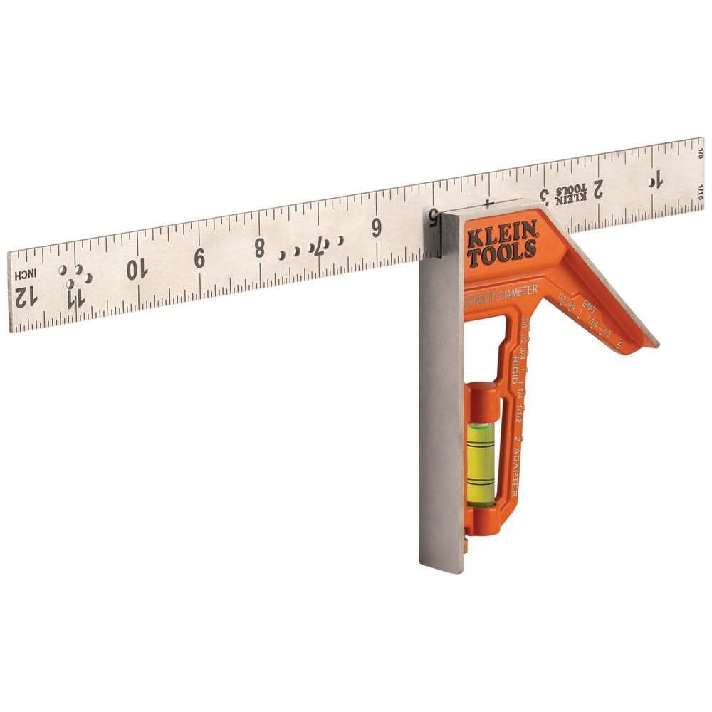 Klein Tools 935CSEL Electrician's 12 in. Combination Square