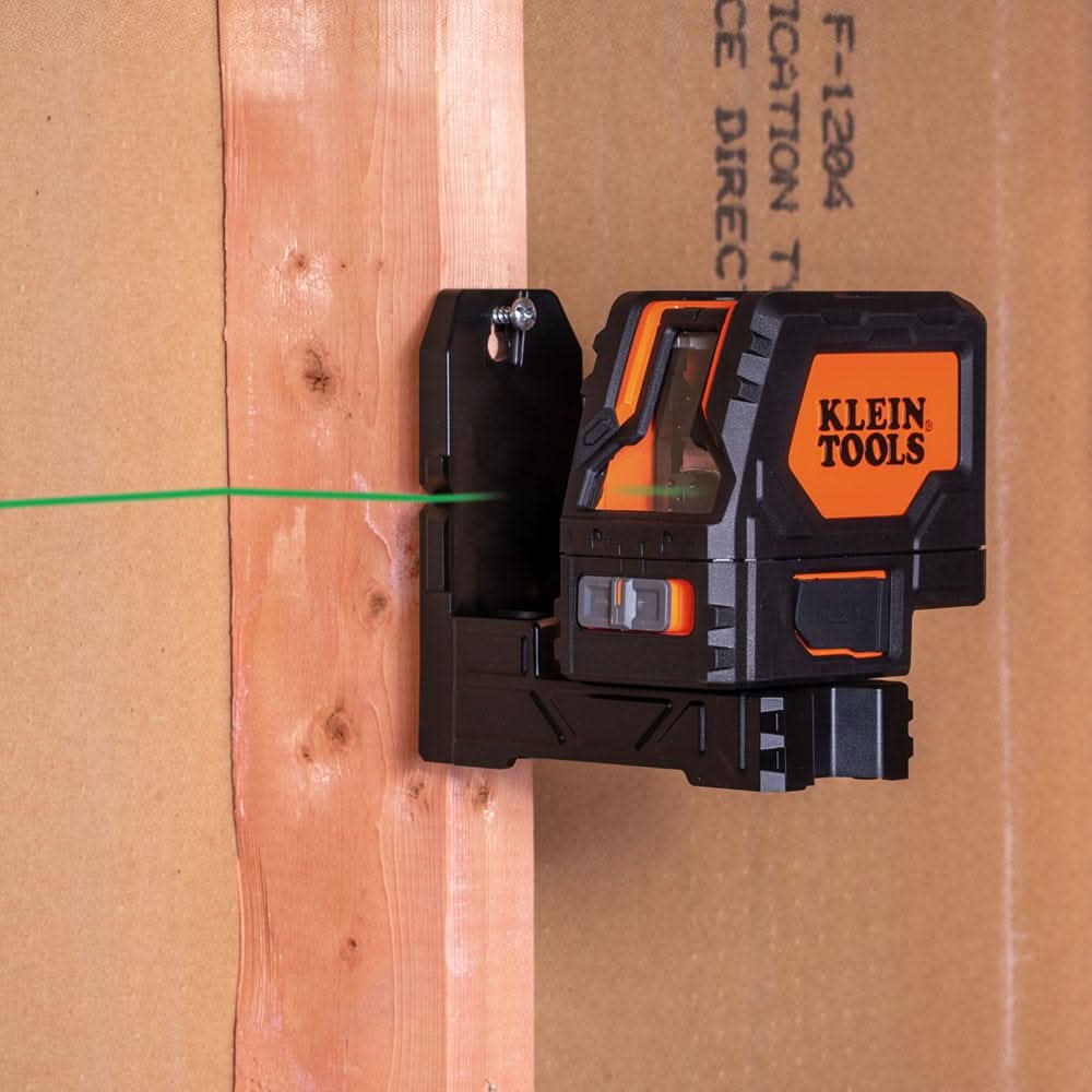 Klein Tools 93LCLGR Rechargeable Self-Leveling Green Cross-Line
