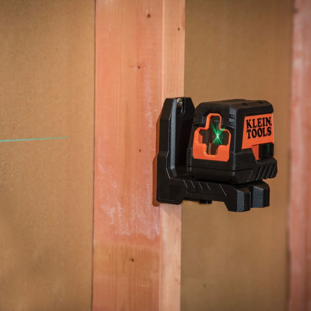 Klein Tools 93MCLG Green Mini Cross-Line Laser Level