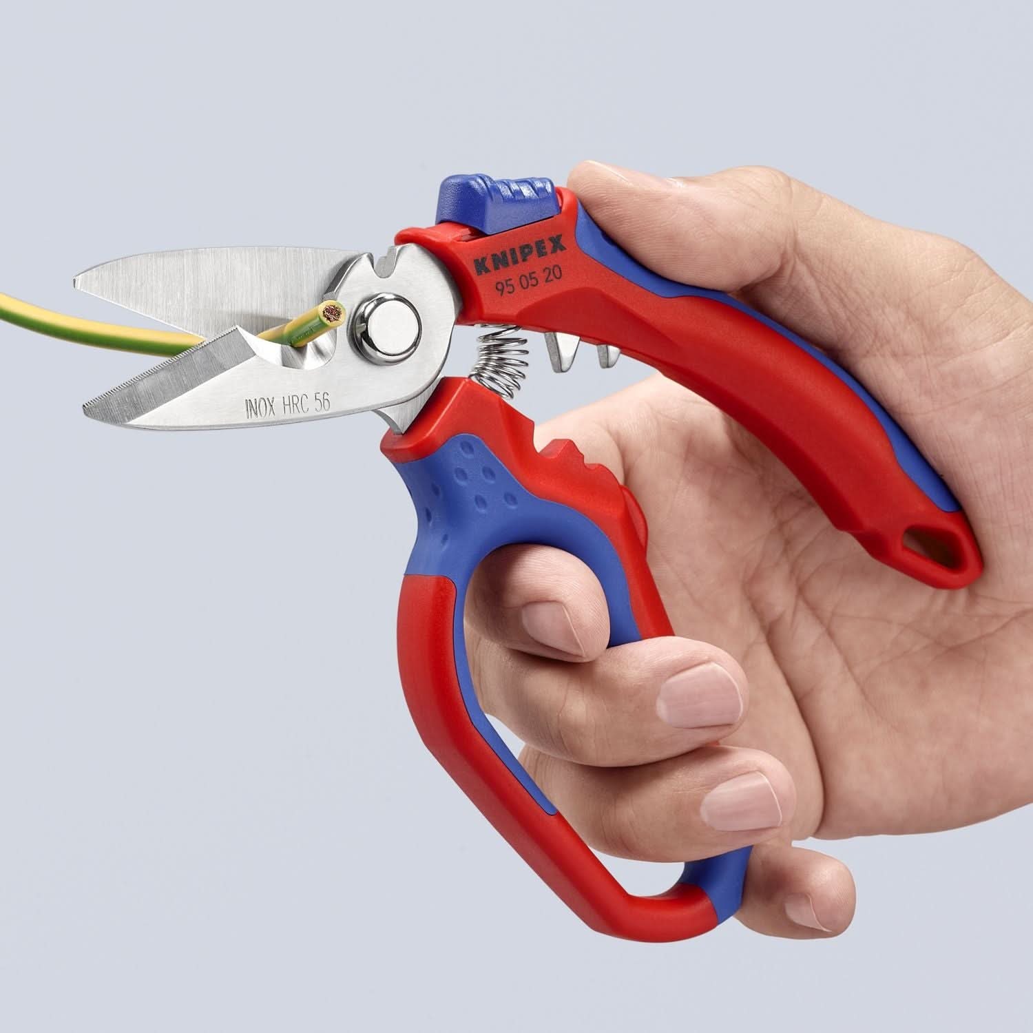 Knipex 95 05 20 US Angled Electricians' Shears