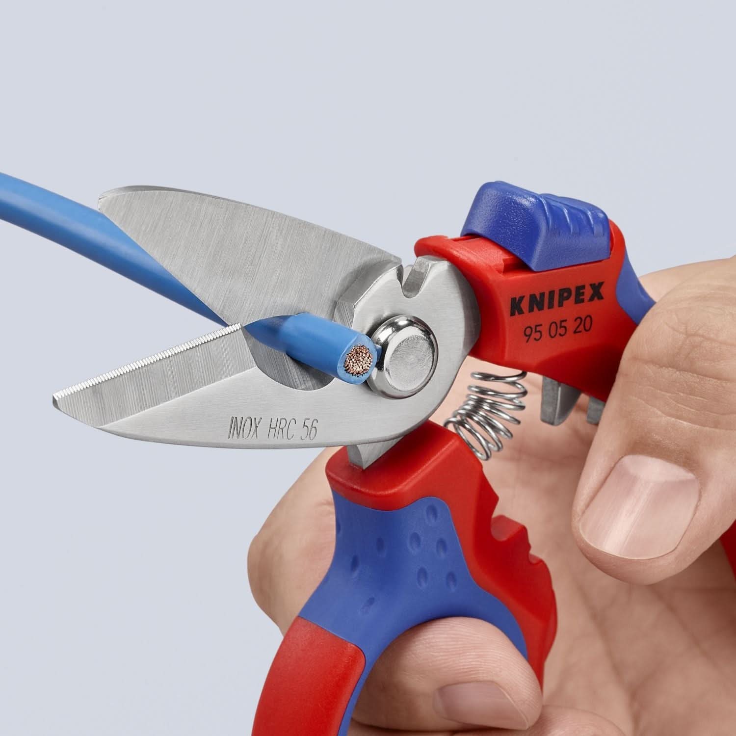 Knipex 95 05 20 US Angled Electricians' Shears