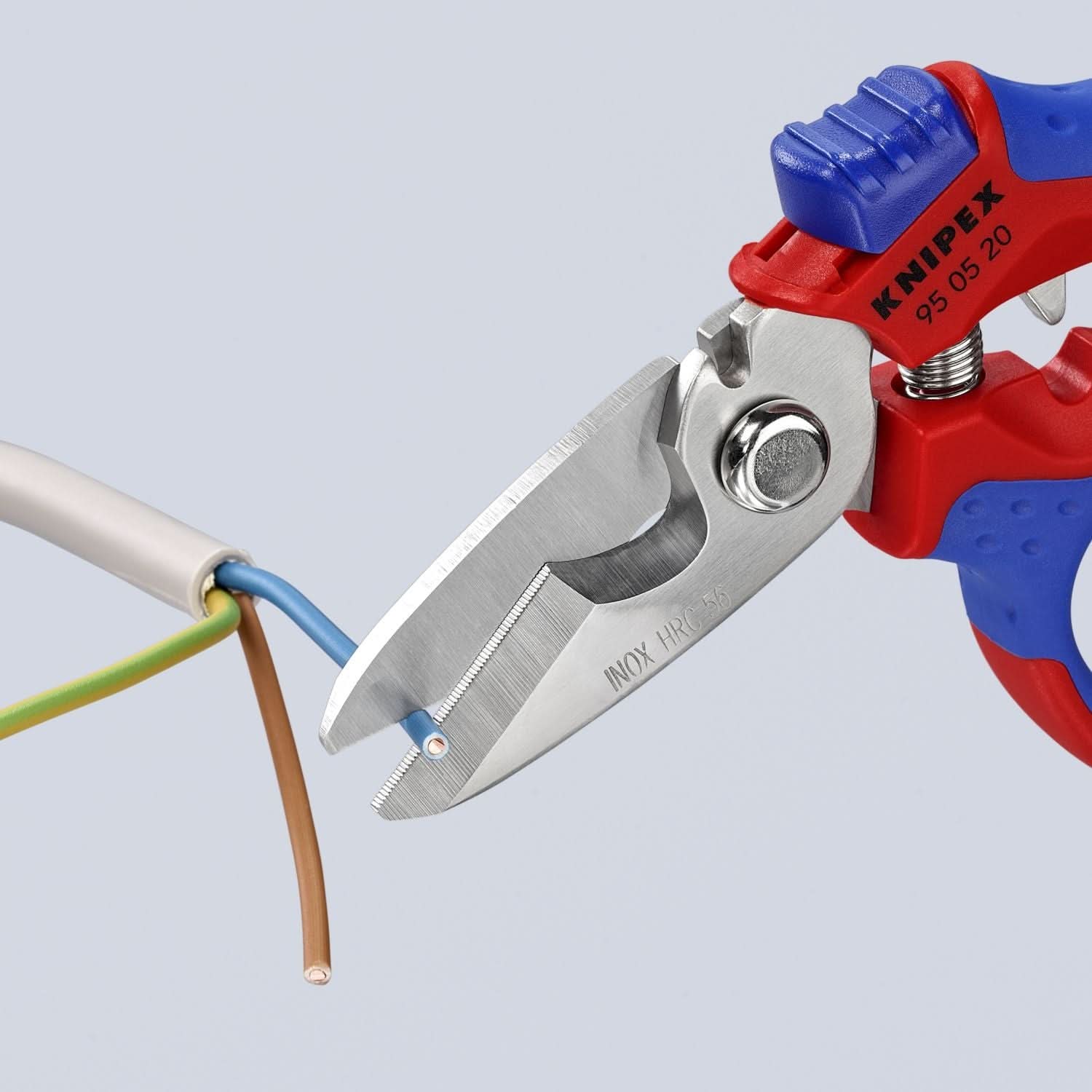Knipex 95 05 20 US Angled Electricians' Shears