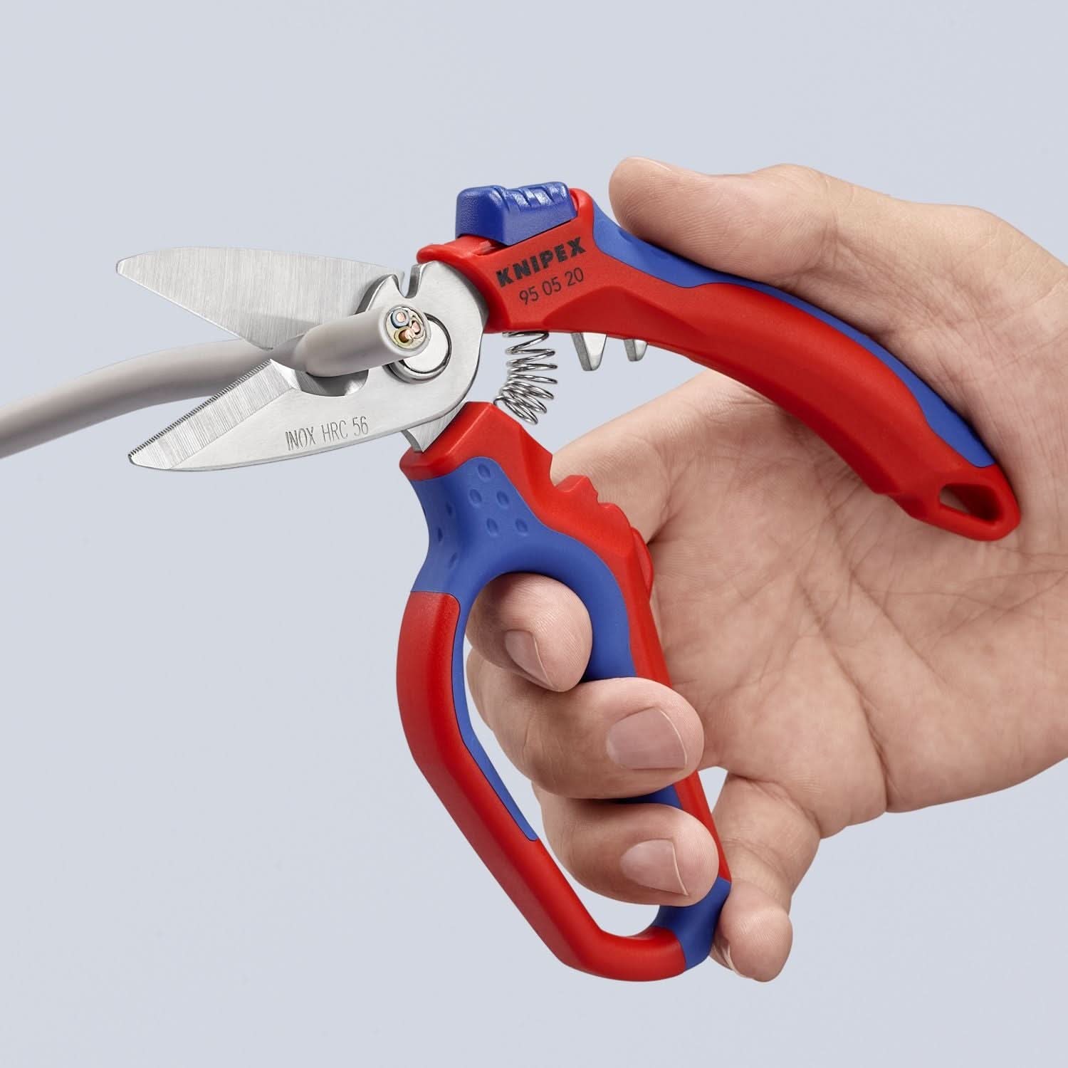 Knipex 95 05 20 US Angled Electricians' Shears