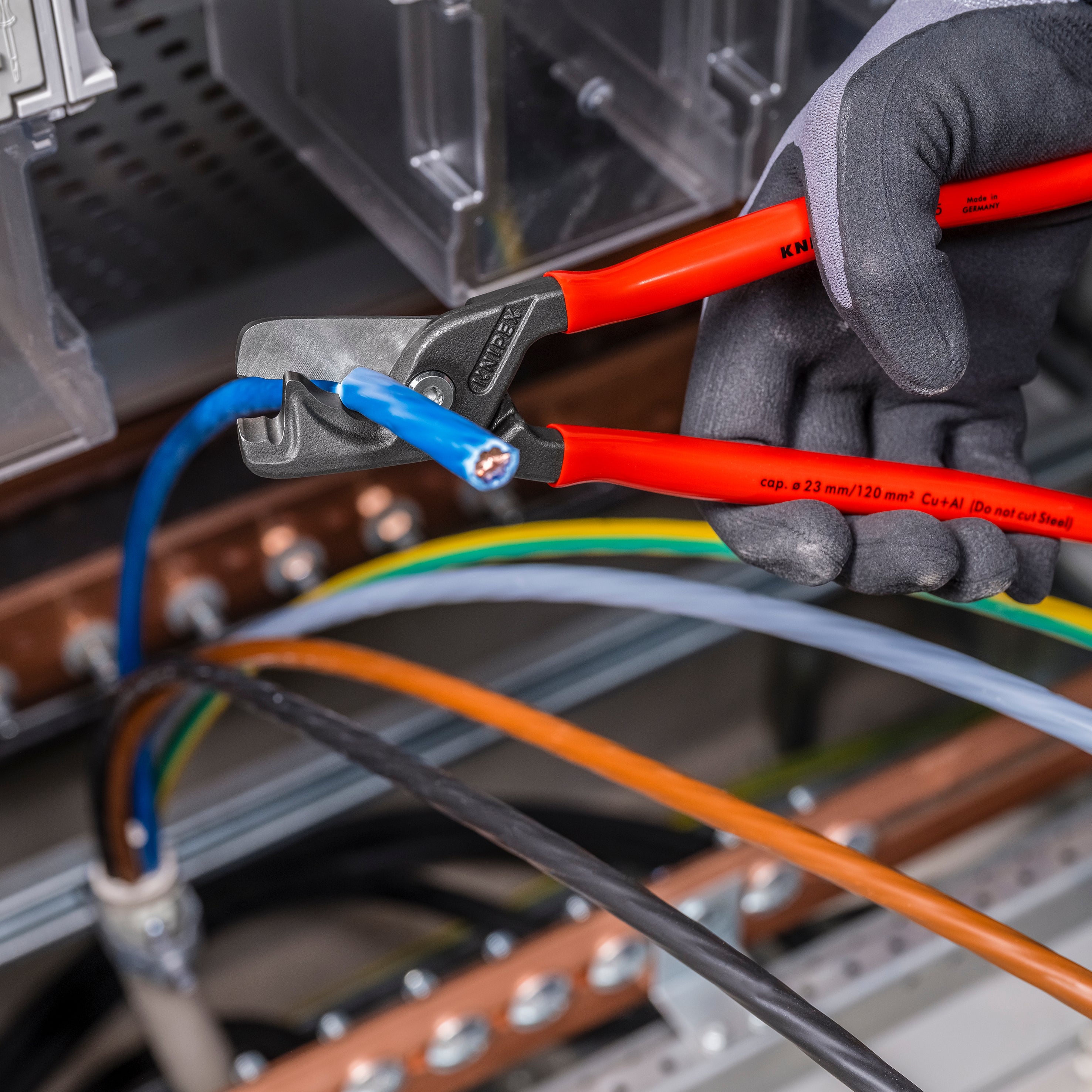 Knipex 95 11 225 StepCut XL Cable Shears