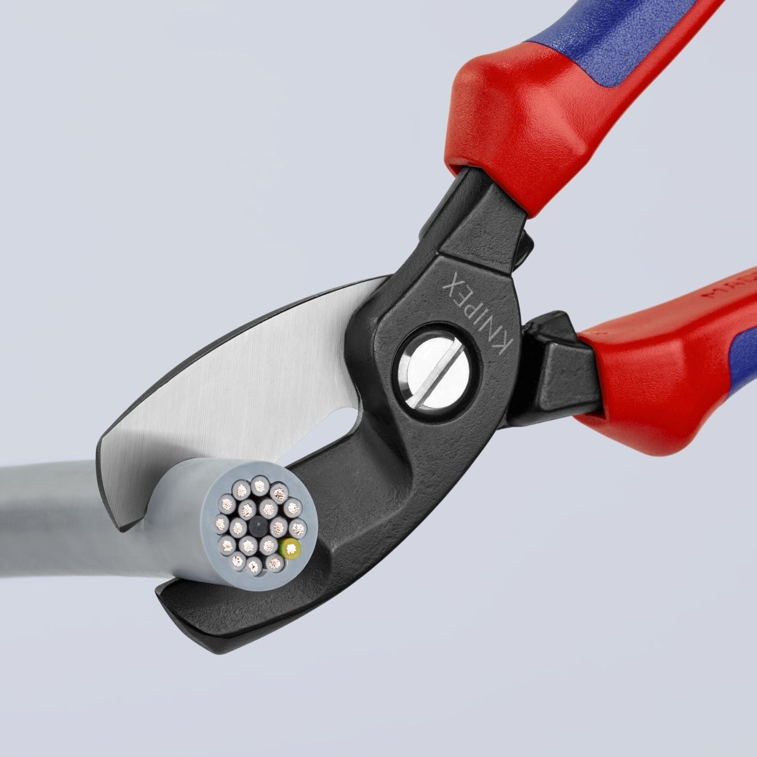 Knipex 95 12 200 Cable Shears-Twin Cutting Edges