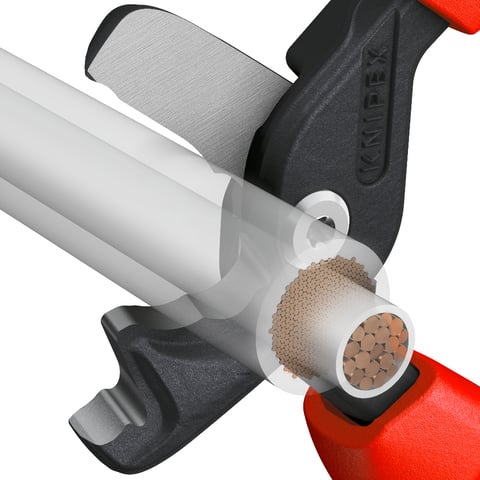 Knipex 95 12 225 9" StepCut XL Cable Shears