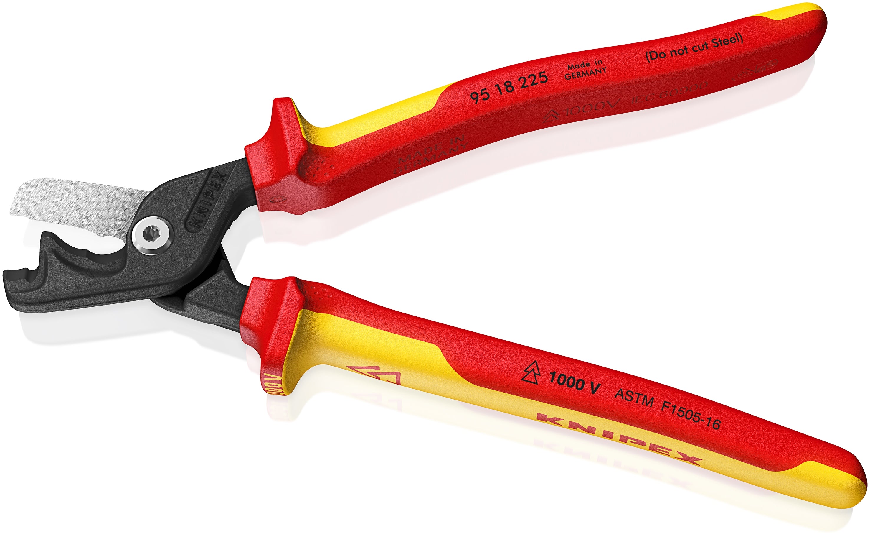 Knipex 95 18 225 StepCut XL Cable Shears - 1000V Insulated – Tool Nut