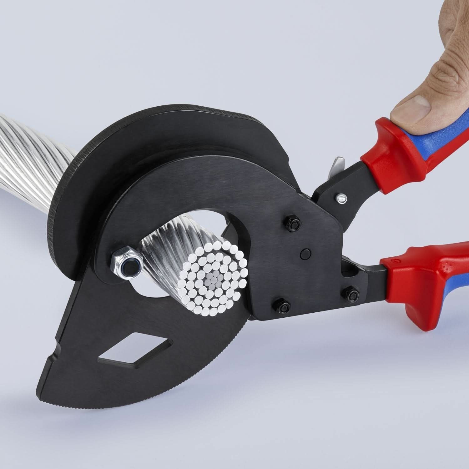 Knipex 95 32 340 SR US Ratcheting ACSR Cable Cutter
