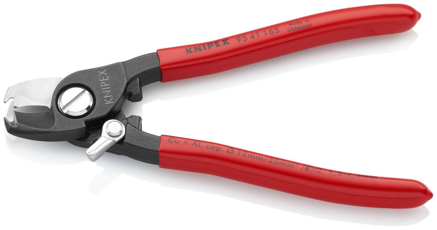 Knipex 95 41 165 Multifunctional Cable Shears with Stripper – Tool Nut