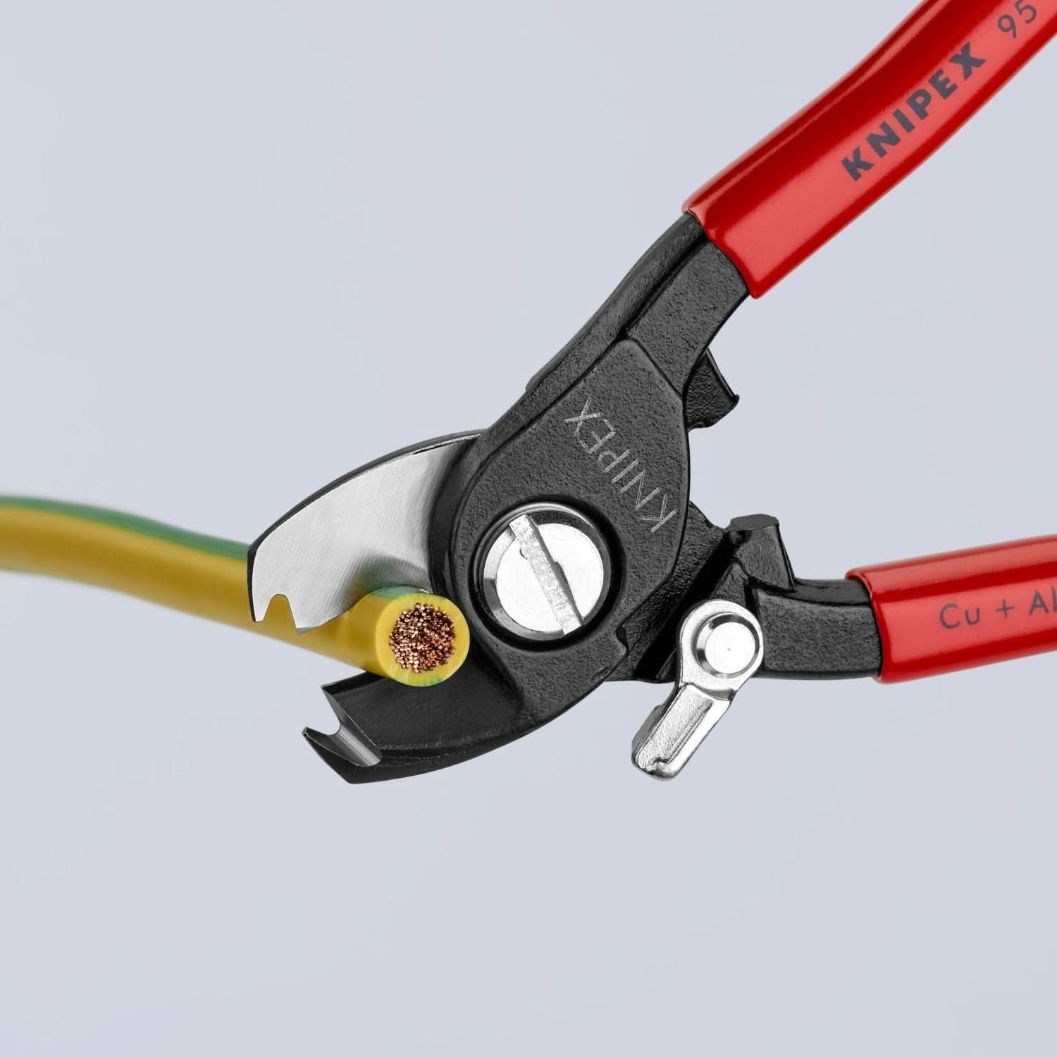 Knipex 95 41 165 Multifunctional Cable Shears with Stripper – Tool Nut