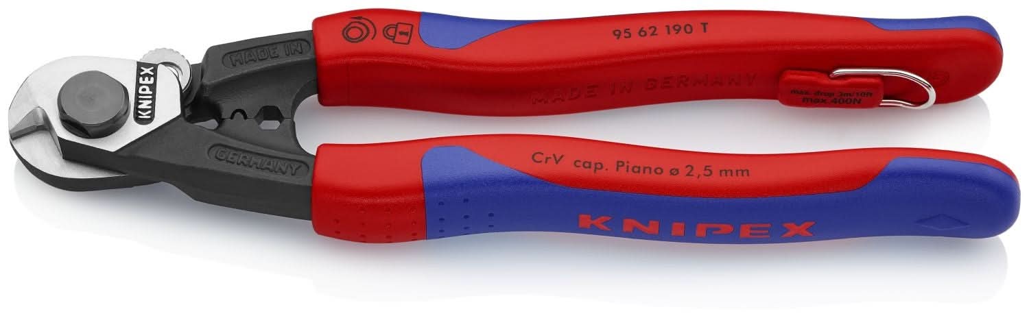 Knipex 95 62 190 Wire Rope Shears – Tool Nut