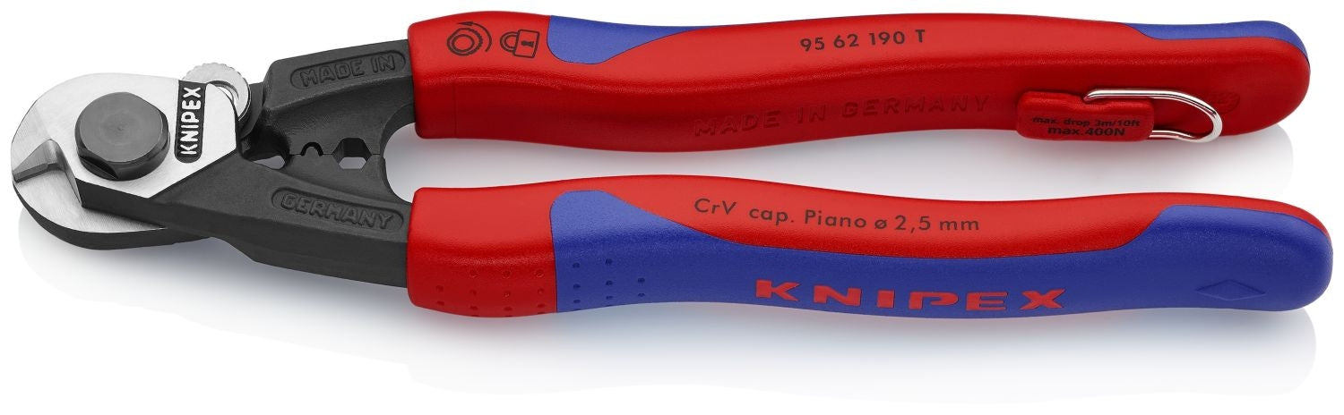 Knipex 95 62 190 Wire Rope Shears