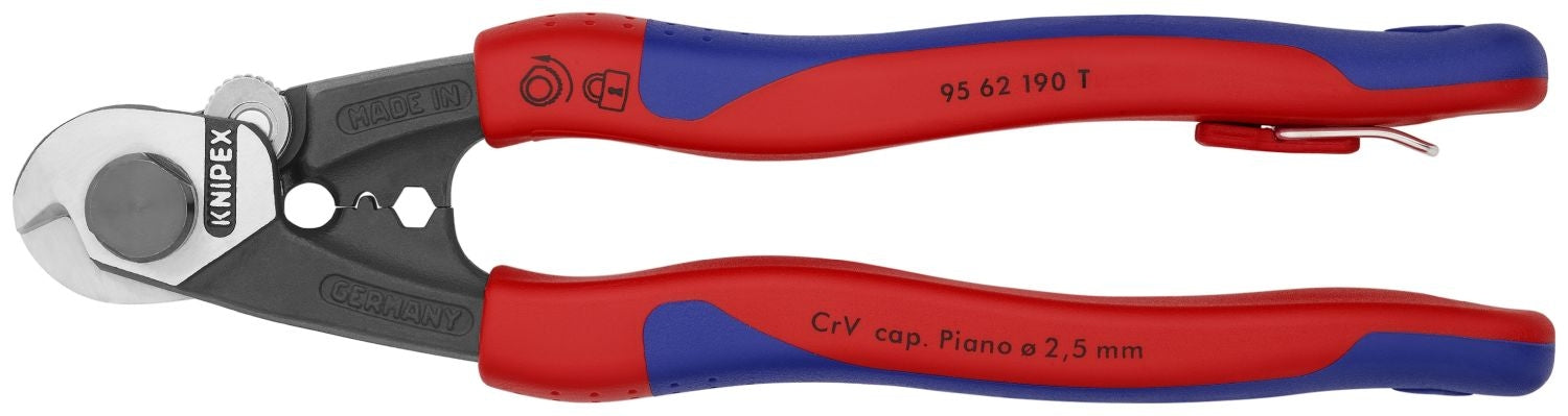 Knipex 95 62 190 Wire Rope Shears